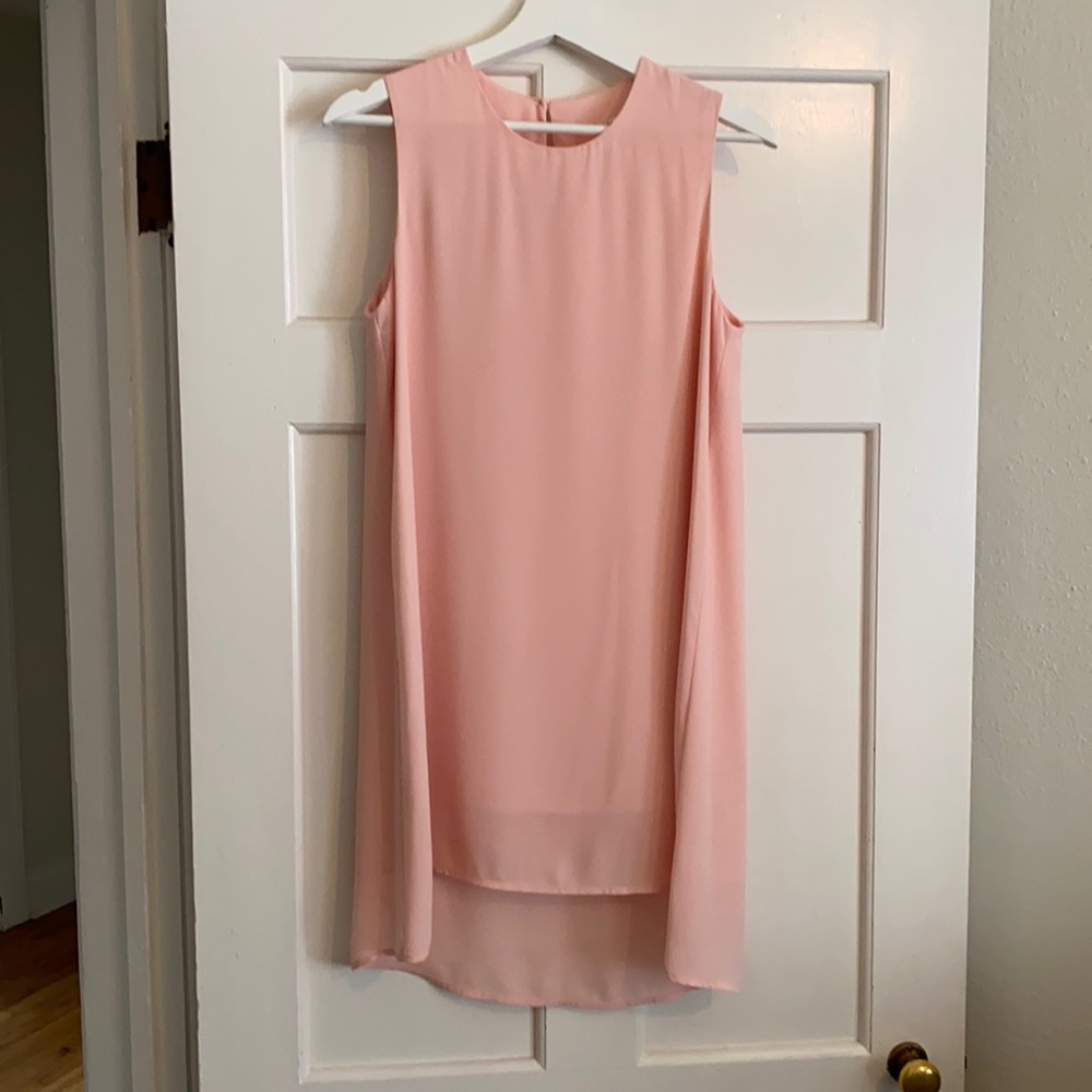 Peach dress